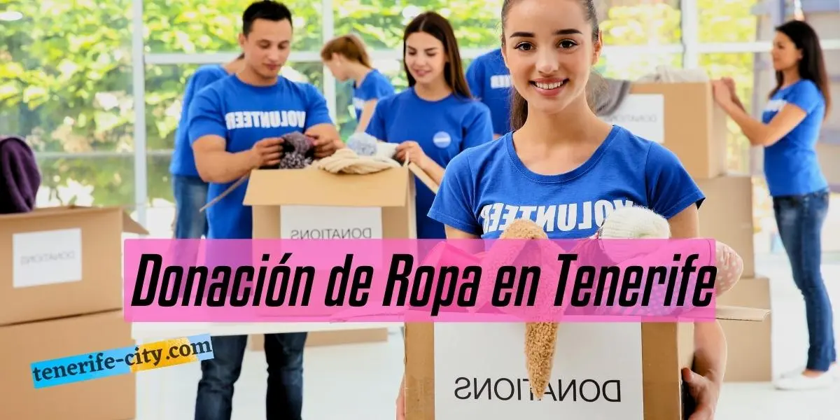 ¿Dónde donar ropa usada en Tenerife?