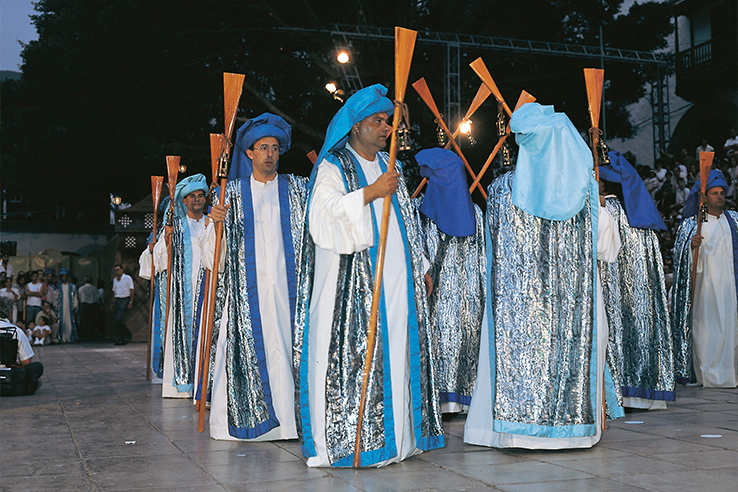 cuando es la bajada de la virgen en la palma