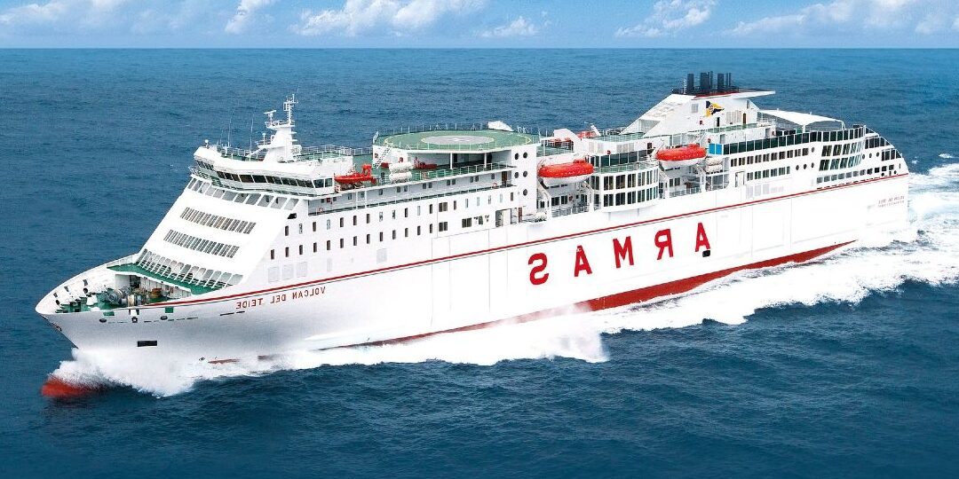 ¿Cuánto tiempo tarda el ferry de Huelva a Canarias?