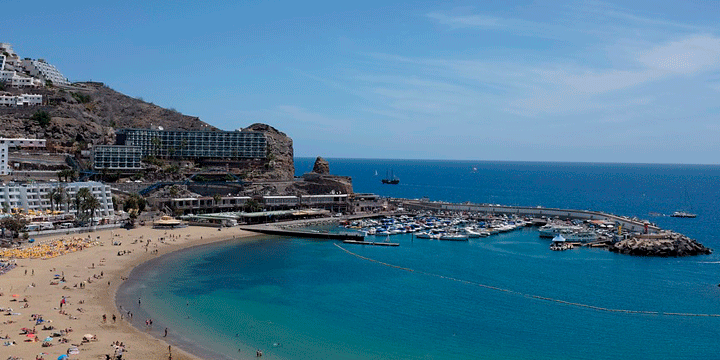 donde se pone el sol en gran canaria