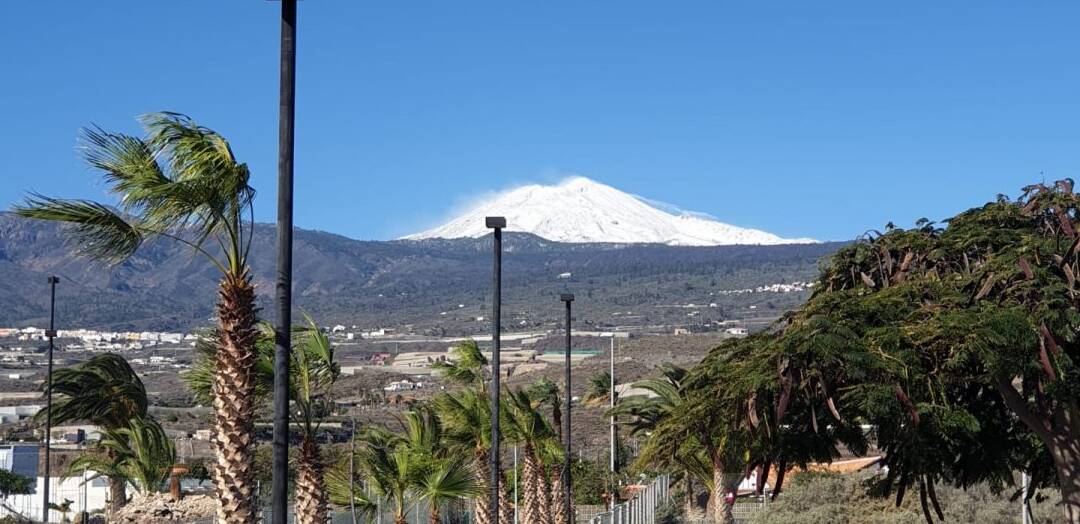 ¿Está el Teide nevado en Tenerife?