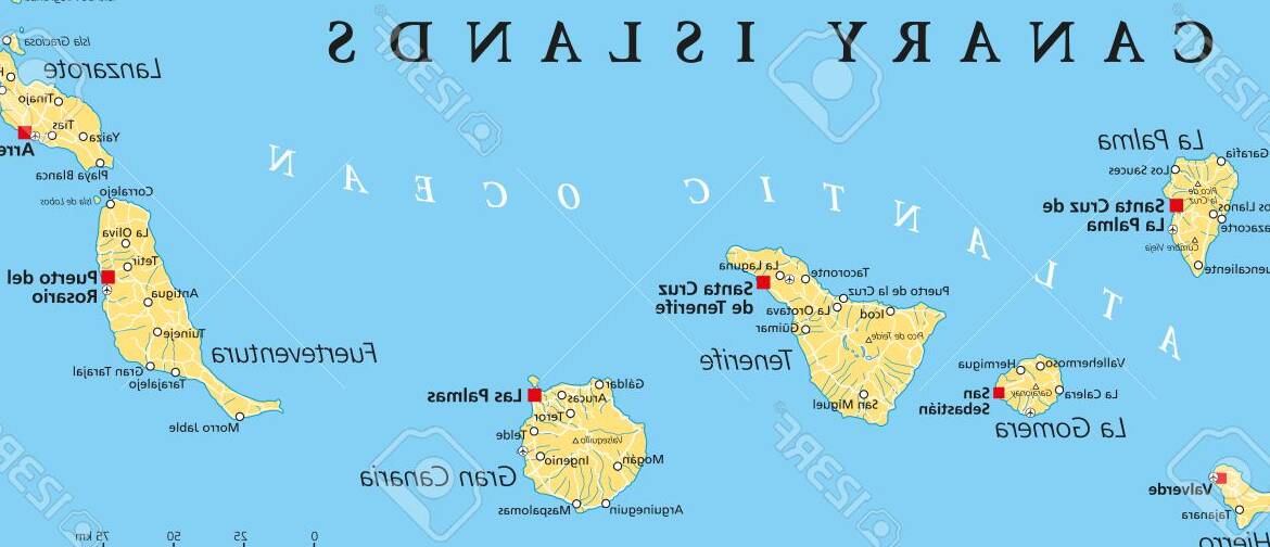 Descargar mapa de Tenerife