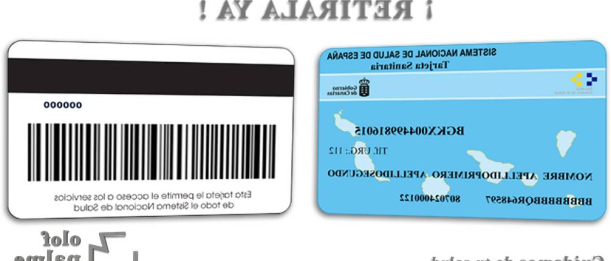 Solicitar tarjeta sanitaria por pérdida en Canarias